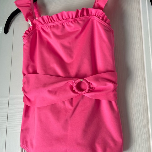 Lilly Pulitzer Pink Kids One Piece Swimsuit - Picture 5 of 7